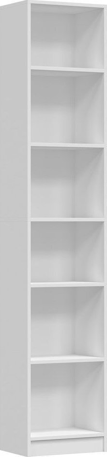 Βιβλιοθήκη Λευκό Ματ 40x29x200εκ.