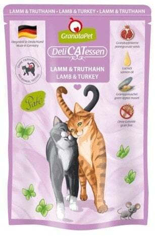 Granatapet Delicatessen Lamb Turkey Wet Cat Food 85g