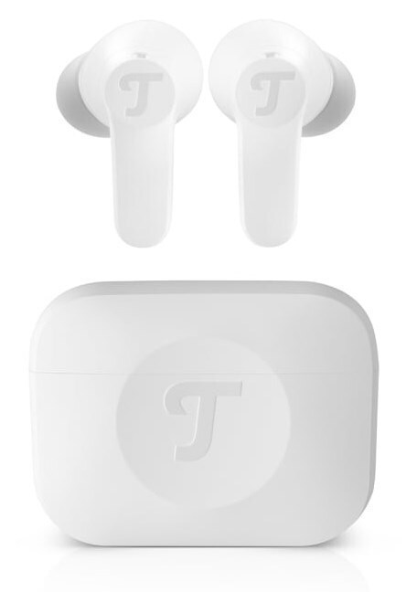 Teufel Airy TWS 2 In-ear Bluetooth Handsfree Ακουστικά με Αντοχή στον Ιδρώτα και Θήκη Φόρτισης Λευκά