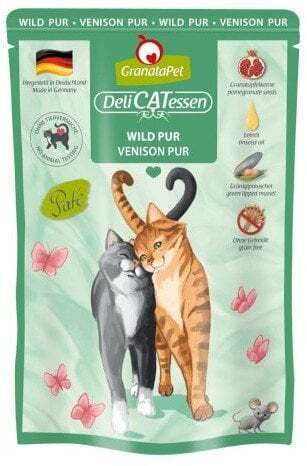 Lucky Lou Υγρή Τροφή για Γάτες σε Φακελάκι με Κρέας 85gr