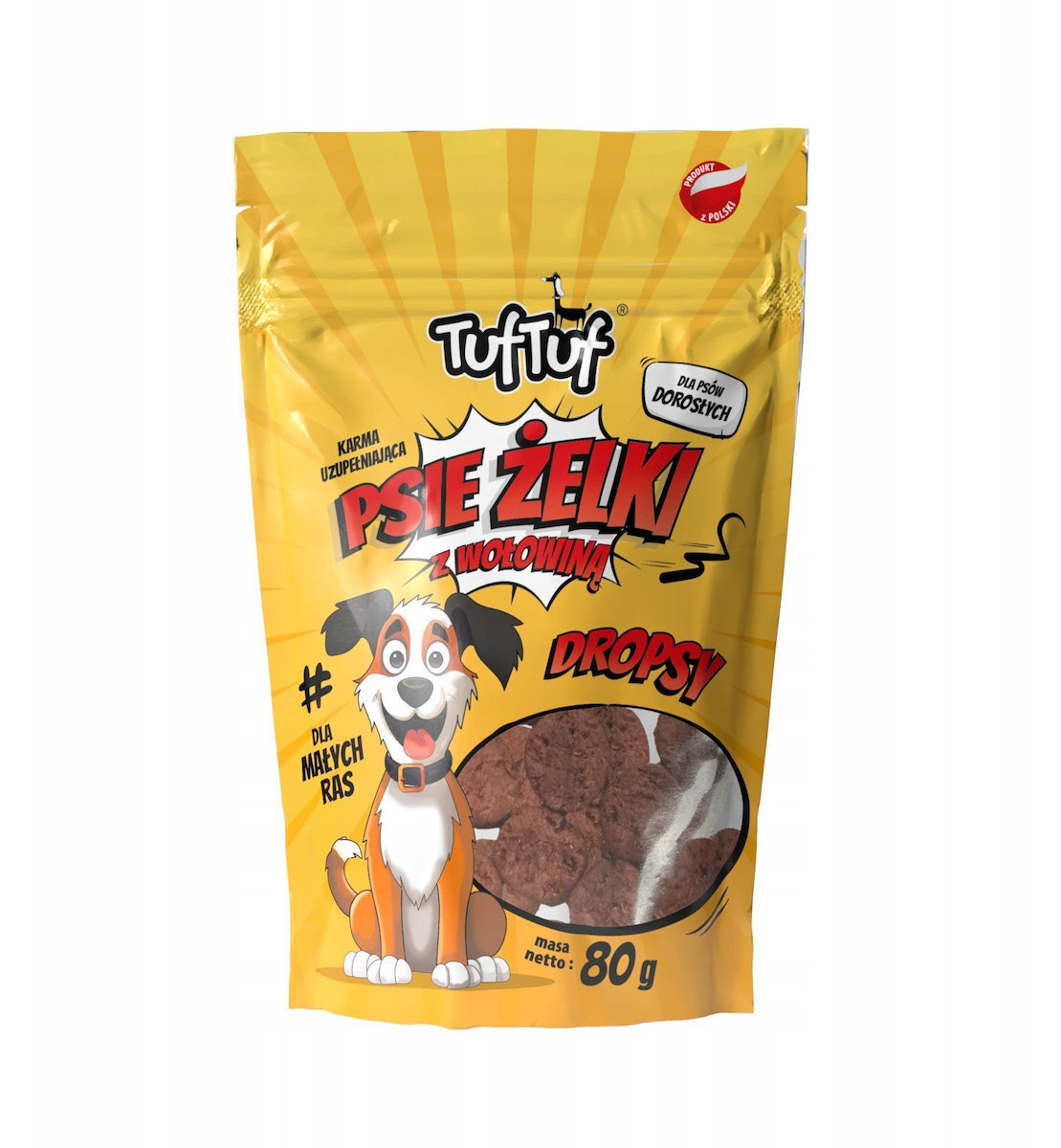 Bult Λιχουδιά Σκύλου με Βοδινό 80gr