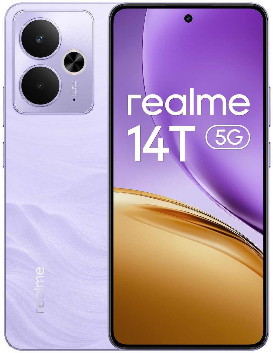 Realme 14T 5G Dual SIM (8/256GB) Lightning Purple
