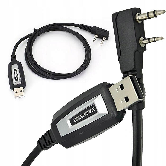Baofeng Usb Cable Programming Uv-5r 82 888s Uv-s9 Plus Uv-13 16 17 21 Radios A K-type Plug - Image 1
