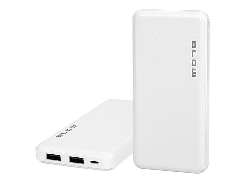 Blow PB10A Power Bank 10000mAh με 2 Θύρες USB-A Λευκό