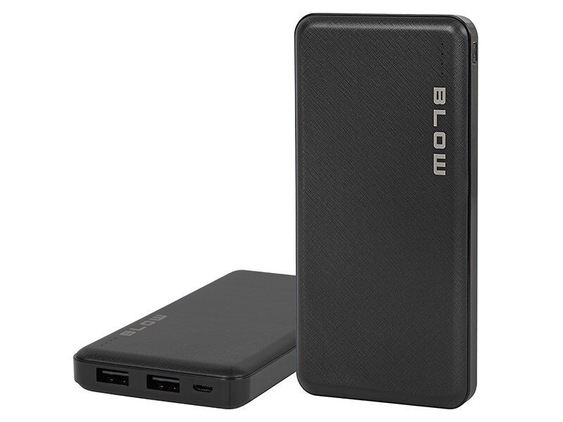Blow PB10A Power Bank 10000mAh με 2 Θύρες USB-A Μαύρο