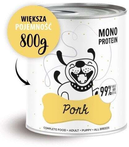 Paka Zwierzaka Pepe Pork 99% Pork 800g