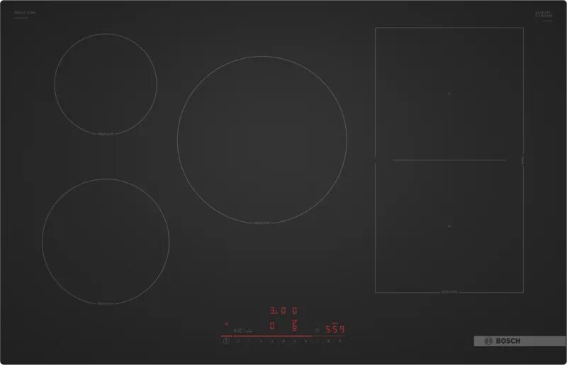 Bosch Serie 6 Smart Επαγωγική Εστία Αυτόνομη με Λειτουργία Κλειδώματος 80.2x52.2εκ. PVW81CHB1E