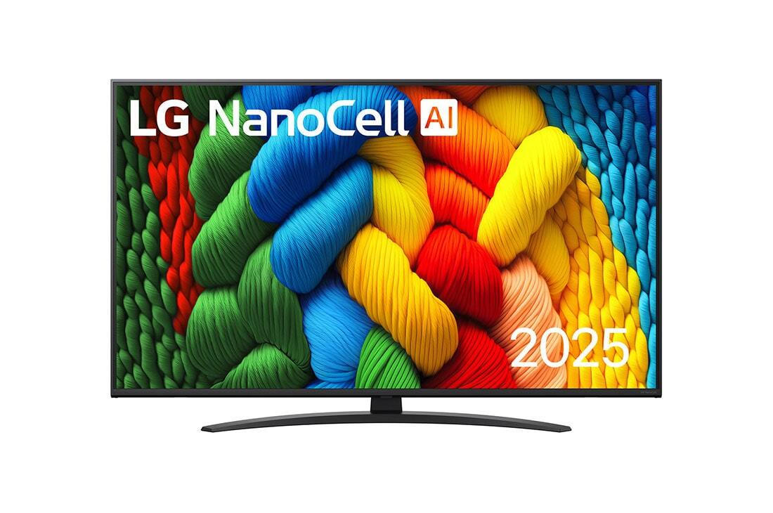LG Smart Τηλεόραση 50" 4K UHD LED NanoCell AI NANO81 HDR (2025) 50NANO81A3A