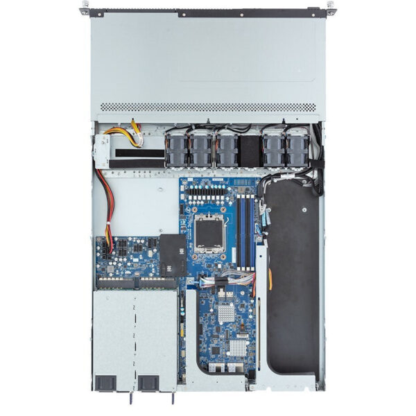Platforma Gigabyte Rack 1u R133-c11-aag1 Amd Epyc 4004/ryzen 7000 4x 3 5" Sata Hs 1xm.2 2x10gbe 2x1gbe Ipmi 1+1 800w Gig