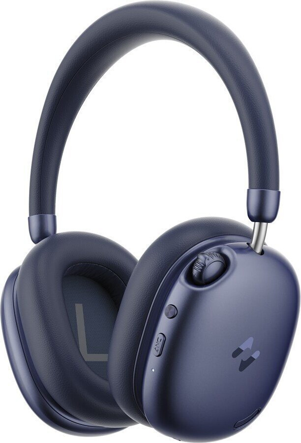 Havit Space S1 Ασύρματα Bluetooth Over Ear Ακουστικά με 100 ώρες Λειτουργίας Μπλε