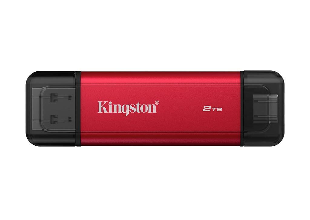 Kingston 2.0TB USB 3.2 SSD Stick με σύνδεση USB-C Μαύρο - Image 1