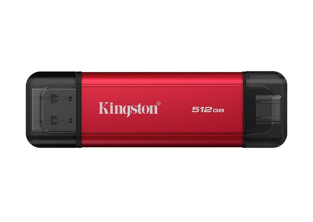 Kingston 512GB USB 3.2 SSD Stick με σύνδεση USB-C Μαύρο