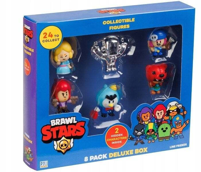 Brawl Stars S1 Figures 8 Pack Deluxe Box Ver.b