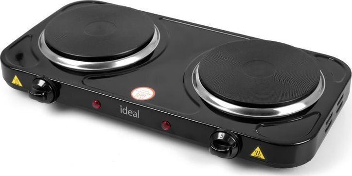 Ideal Επιτραπέζια Εστία Εμαγιέ Διπλή