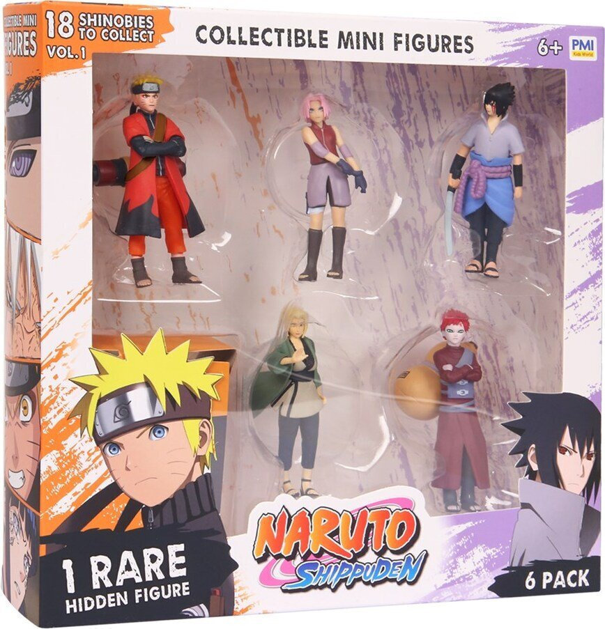 PMI Naruto: Φιγούρα 6τμχ NSH2060C