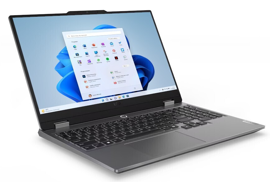 Lenovo LOQ 15ARP9 15.6" IPS FHD 144Hz (Ryzen 5-7235HS/16GB/512GB SSD/GeForce RTX 4050/W11 Home) Luna Grey (International English Keyboard)