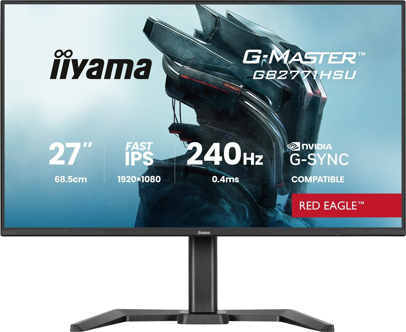 Iiyama G-Master Red Eagle IPS HDR Monitor 27" FHD 1920x1080 240Hz