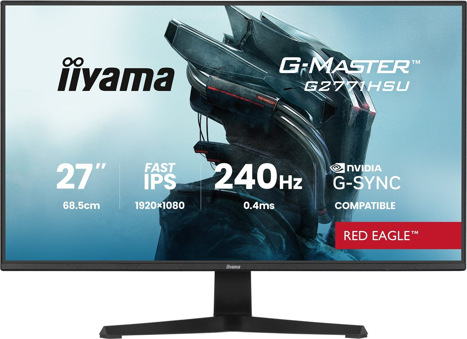 Iiyama G-Master Red Eagle IPS HDR Monitor 27" FHD 1920x1080 240Hz