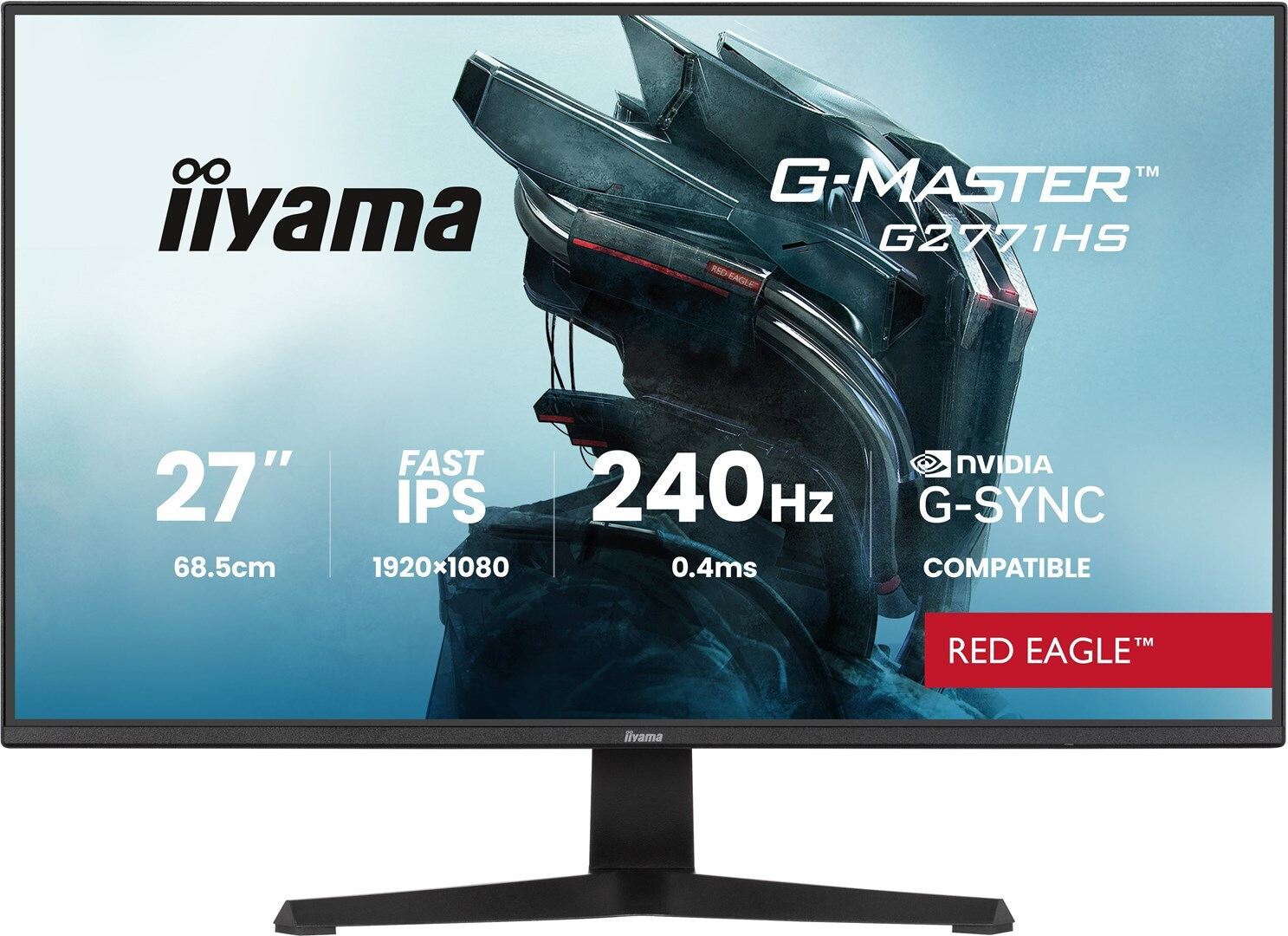 Iiyama G-Master Red Eagle IPS HDR Monitor 27" FHD 1920x1080 240Hz