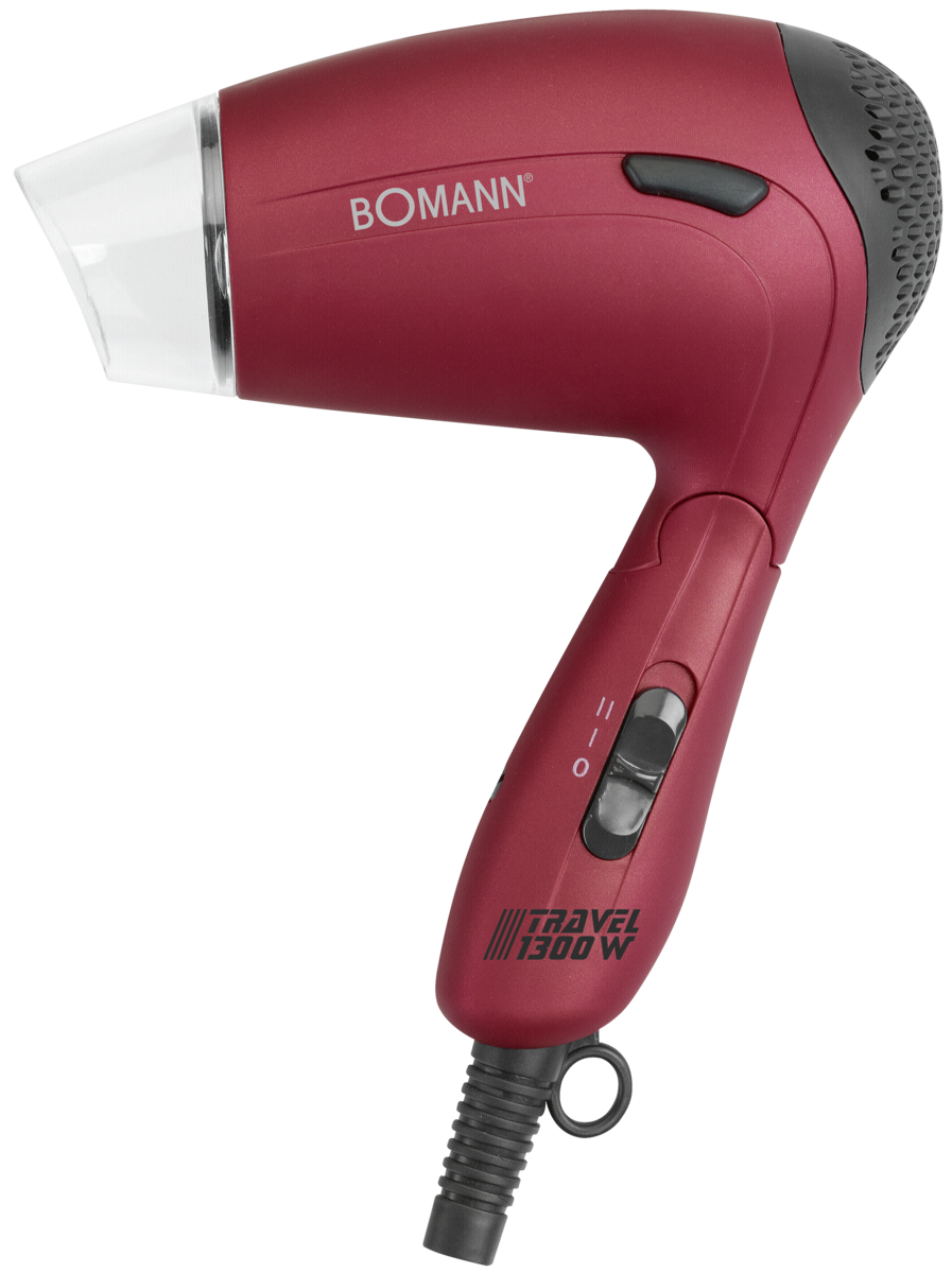 Bomann 8005 Πιστολάκι Μαλλιών Ταξιδίου με Φυσούνα 1300W