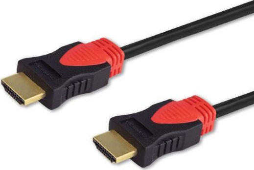 Savio HDMI 2.0 Cable HDMI male - HDMI male 7.5m Μαύρο (CL140)