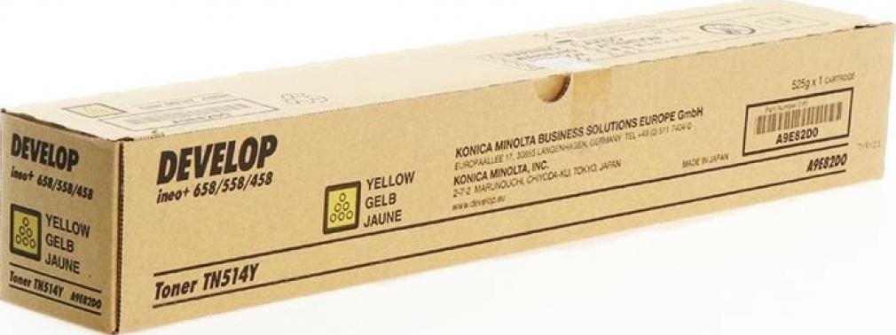 Develop TN-514 Γνήσιο Toner Laser Εκτυπωτή Κίτρινο 26000 Σελίδων (A9E82D0)