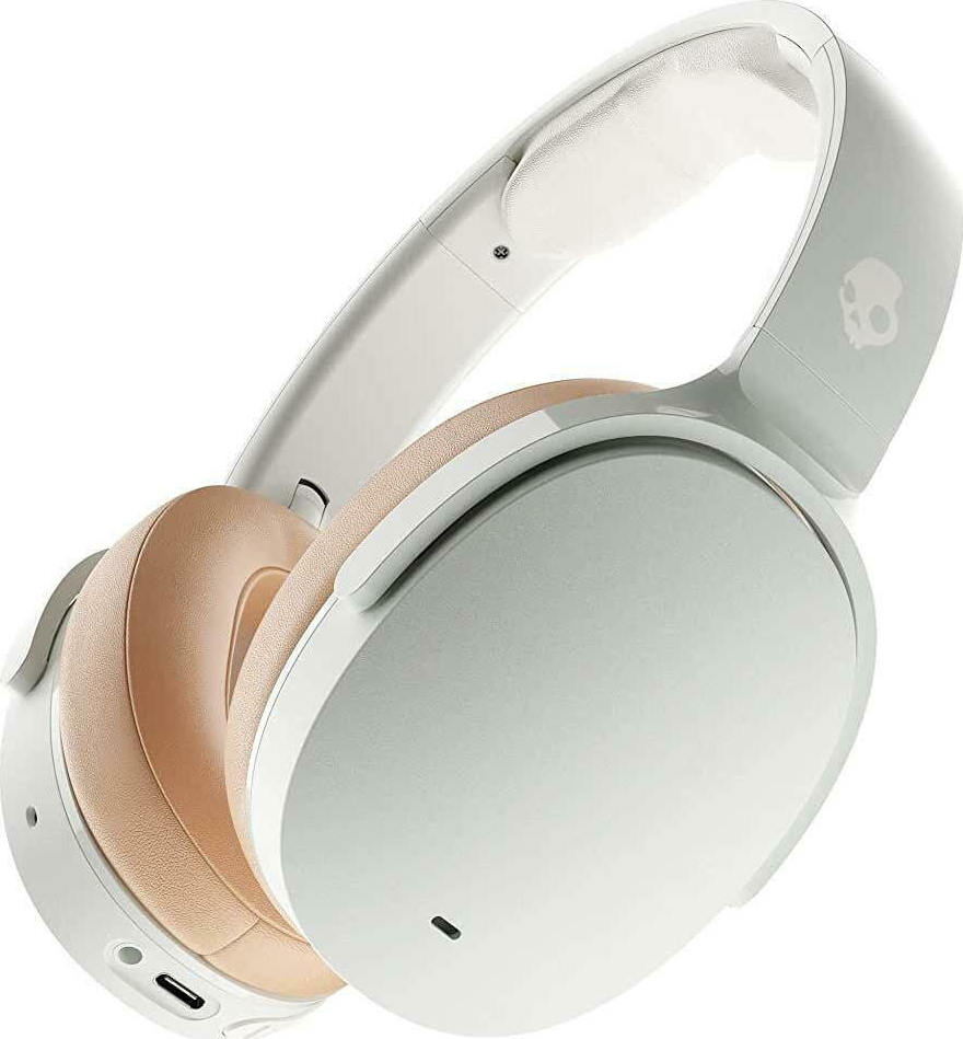 Skullcandy Hesh ANC Wireless Over Ear Ακουστικά με 22 ώρες Λειτουργίας και Quick Charge Λευκά