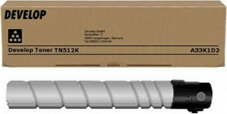 Develop TN-512 Γνήσιο Toner Laser Εκτυπωτή Μαύρο 27500 Σελίδων (A33K1D2)