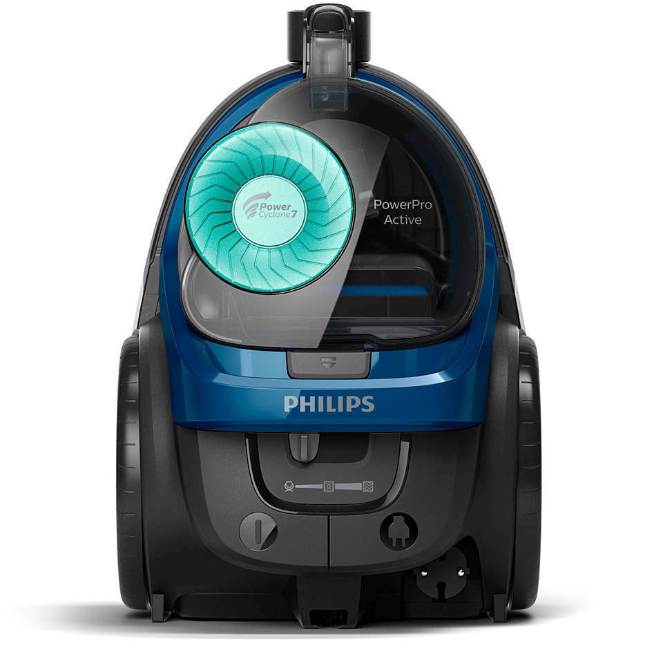 Philips FC9557/09 Ηλεκτρική Σκούπα 900W με Κάδο 1.5lt Μαύρο / Μπλε - Image 1