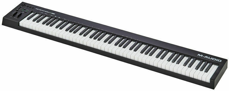 M-Audio Midi Keyboard Keystation 88 MK3 με 88 Πλήκτρα σε Μαύρο Χρώμα