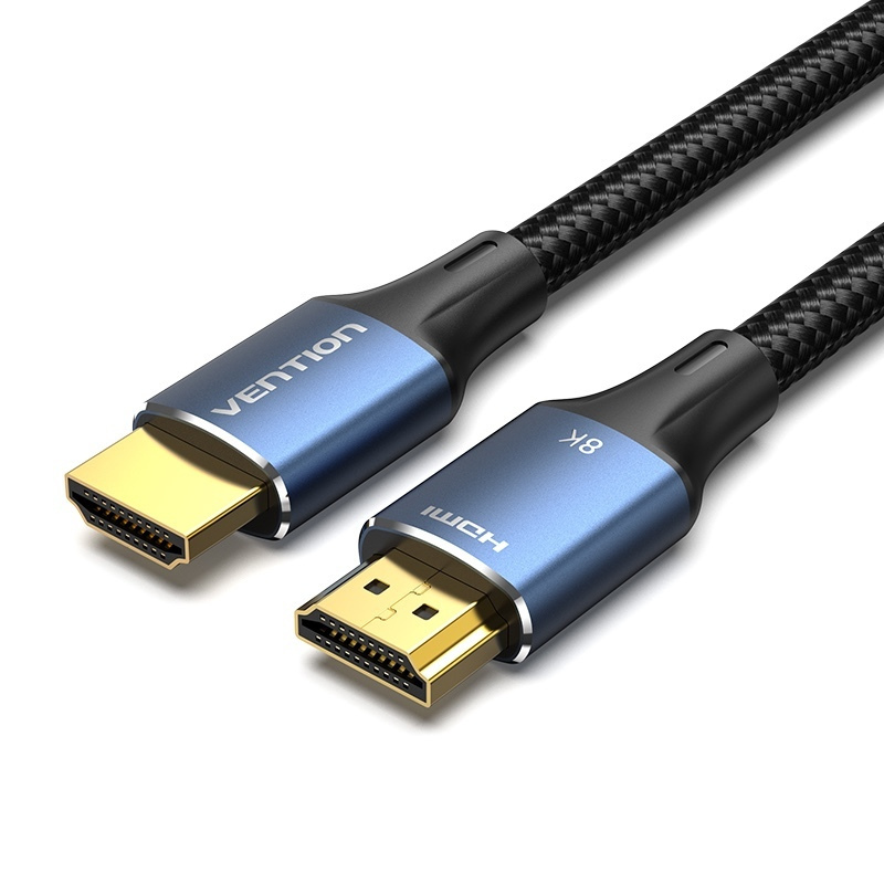 Vention HDMI 2.0 Braided Cable HDMI male - HDMI male 5m Μπλε (ALGLJ)