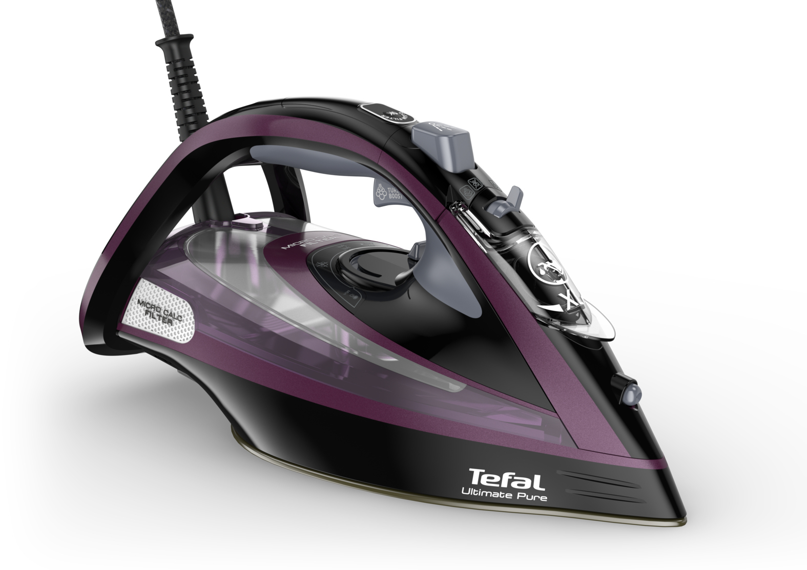 Tefal Ultimate Pure FV9835E0 Σίδερο Ατμού 3000W με Συνεχόμενη Παροχή Ατμού 55gr/min