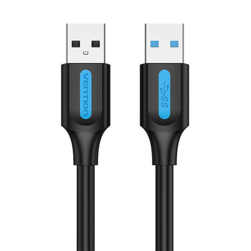 Vention USB 3.0 Cable USB-A male - USB-B male Μαύρο 0.5m 056526 - Image 1