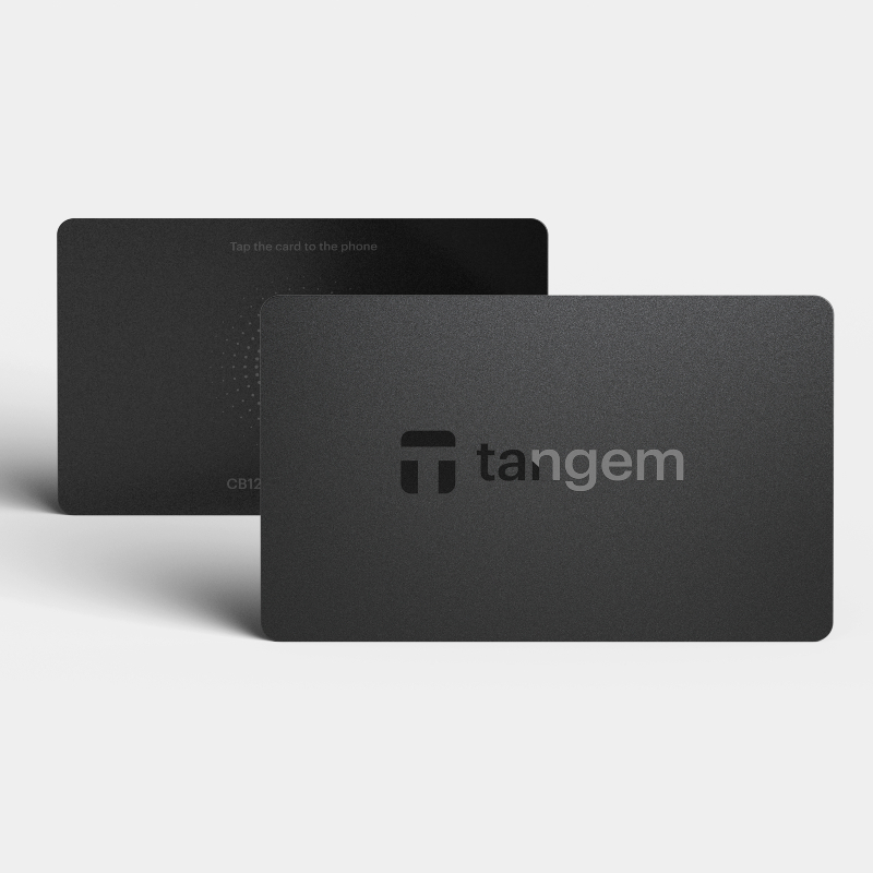 Tangem Hardware Wallet - 3-card set Cryptocurrency Wallet