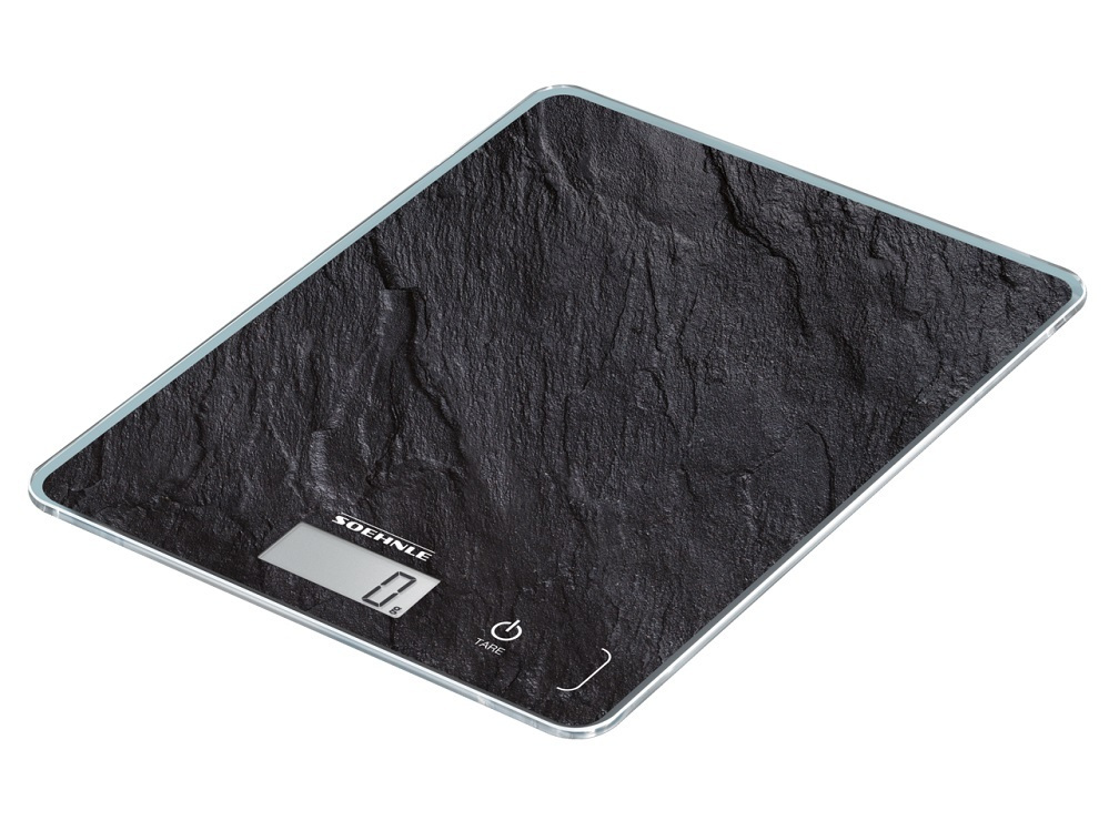 Soehnle Page Compact 300 Ψηφιακή Ζυγαριά Κουζίνας 1gr/5kg Slate