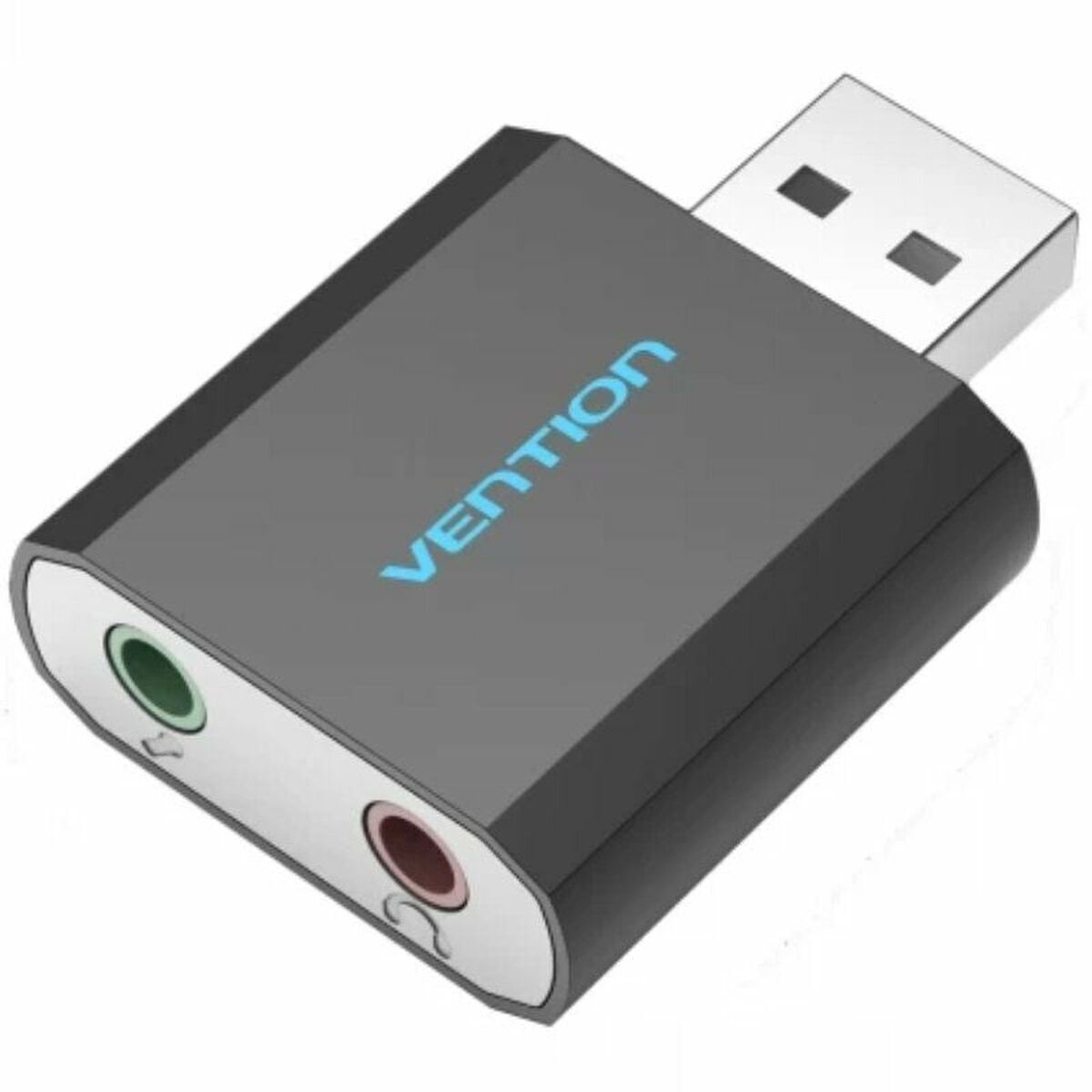 Vention Vab-s17-b Εξωτερική USB Κάρτα Ήχου
