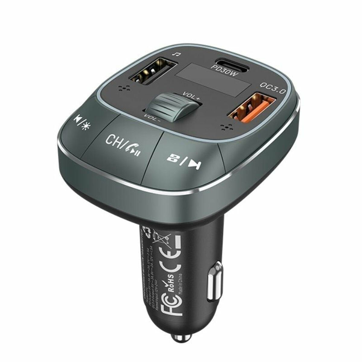 Vention FM Transmitter Αυτοκινήτου Fflb0 με Type-C / USB