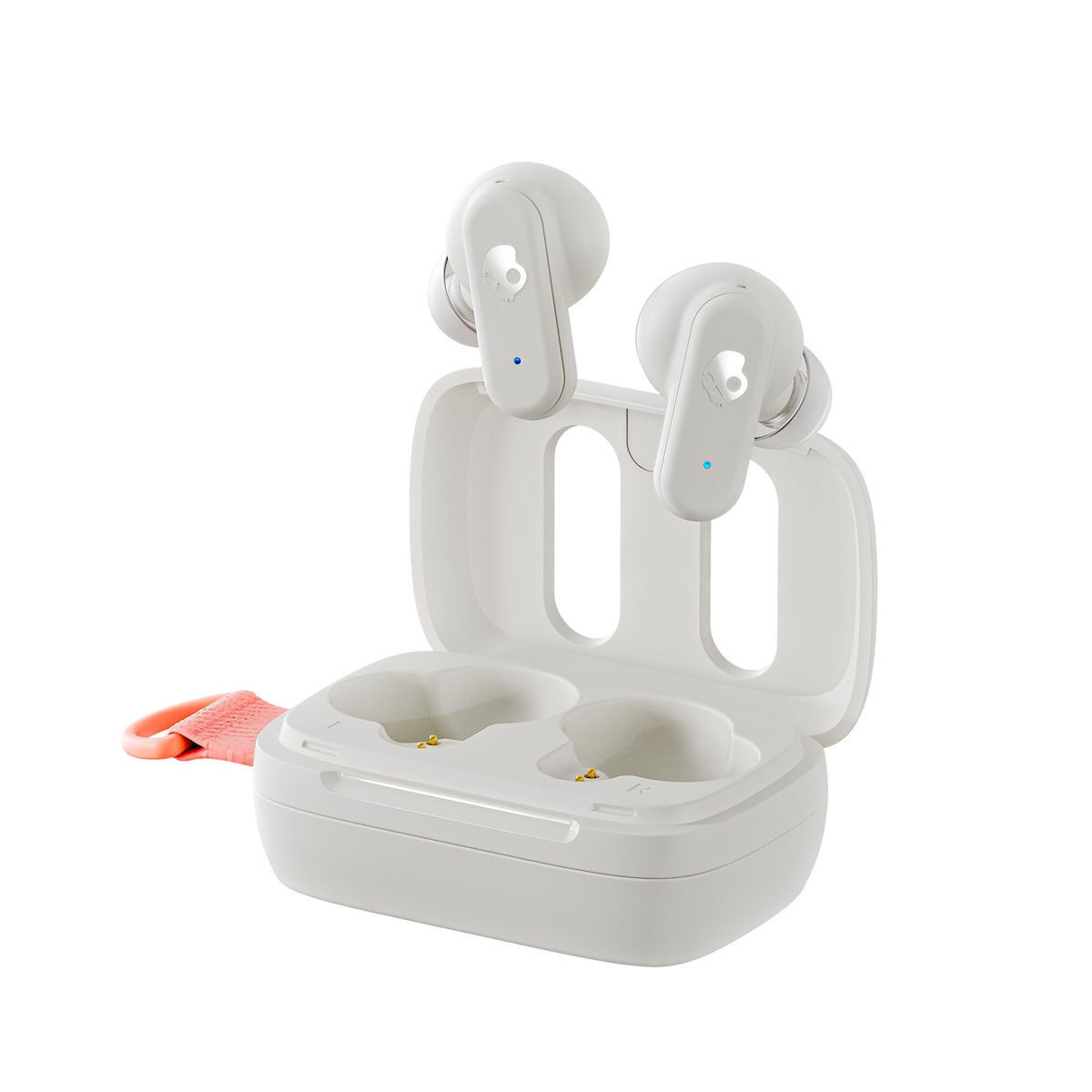 Skullcandy Dime 3 In-ear Bluetooth Handsfree Ακουστικά με Αντοχή στον Ιδρώτα και Θήκη Φόρτισης Λευκά