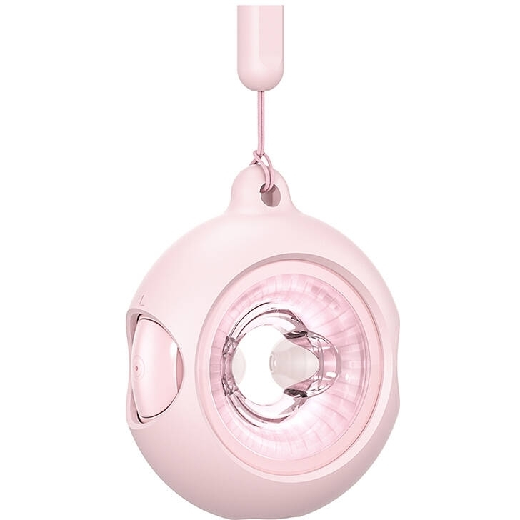 Vention T17 In-ear Bluetooth Handsfree Ακουστικά με Αντοχή στον Ιδρώτα και Θήκη Φόρτισης Ροζ