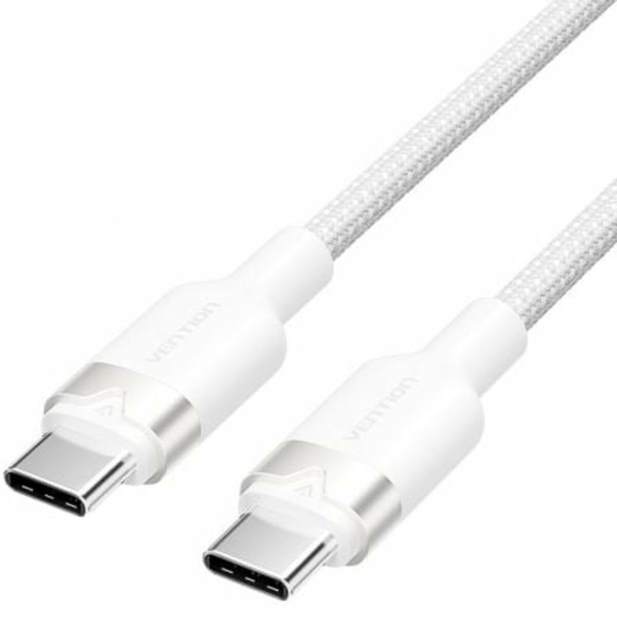 Vention USB 2.0 Cable USB-C male - USB-C 60W Λευκό 2m