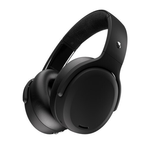 Skullcandy Crusher ANC 2 Ασύρματα / Ενσύρματα Over Ear Ακουστικά με 60 ώρες Λειτουργίας και Quick Charge True Black