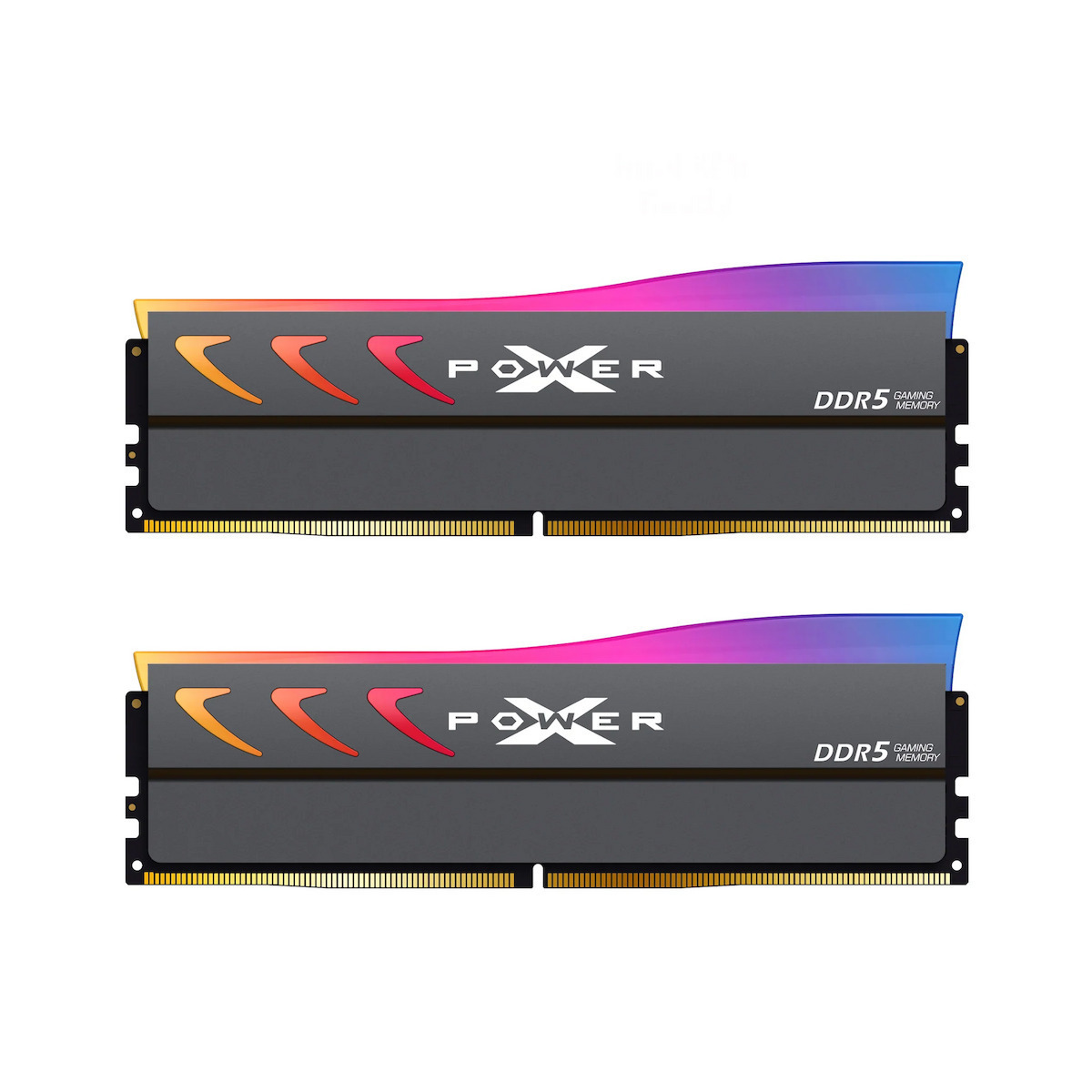 Silicon Power Storm RGB DDR5 32GB RAM με 2x16GB Modules και Ταχύτητα 6000 για Desktop SP032GXLWU60CFDK