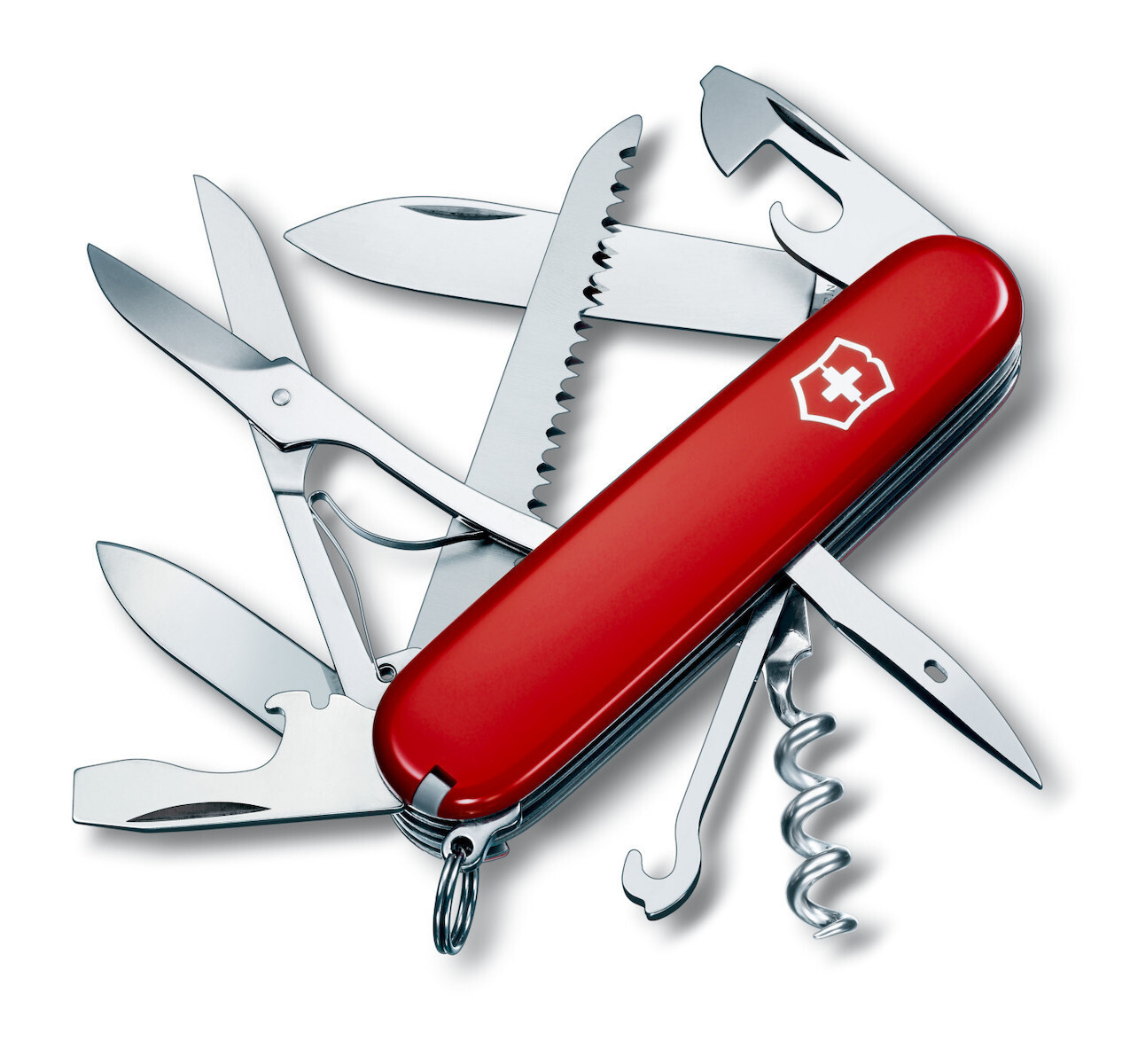Victorinox Huntsman Ελβετικός Σουγιάς Μπρελόκ Κόκκινος 1.3713
