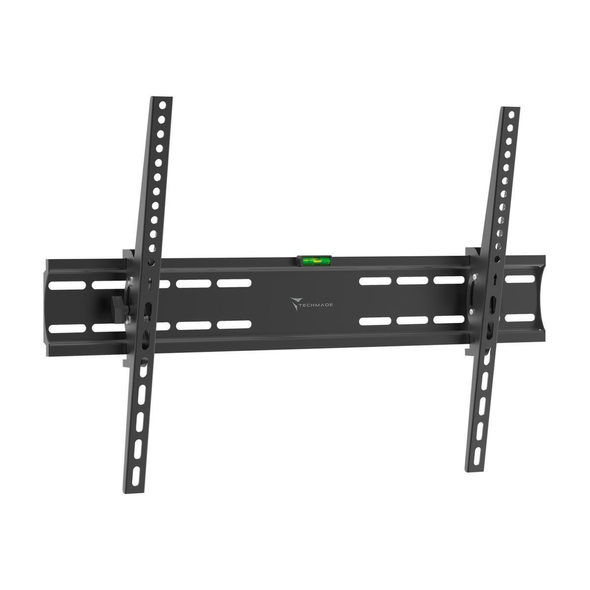 20250508112656_techmade_vasi_tileorasis_toichou_eos_40kg_asimi Techmade Βάση Τηλεόρασης Τοίχου έως 40kg Ασημί - Image 1