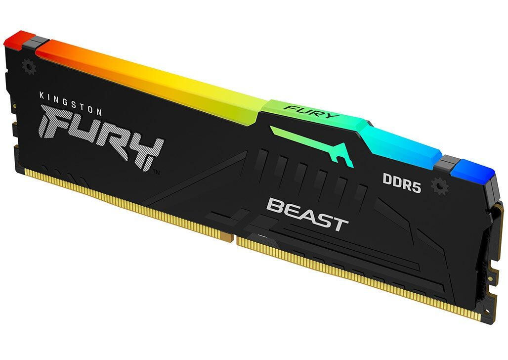 Kingston FURY Beast DDR5 με Module 1x32GB και Ταχύτητα 6000 για Desktop KF560C36BBE2A-32