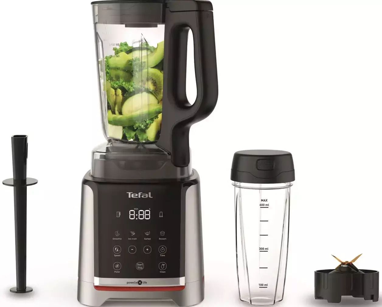 Tefal Infiny Mix+ Μπλέντερ για Smoothies 1.75lt 1600W Μαύρο