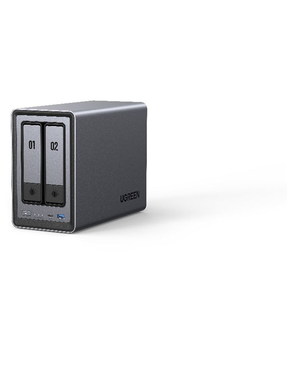 Ugreen DXP2800 NAS Tower με 2 θέσεις για HDD/SSD