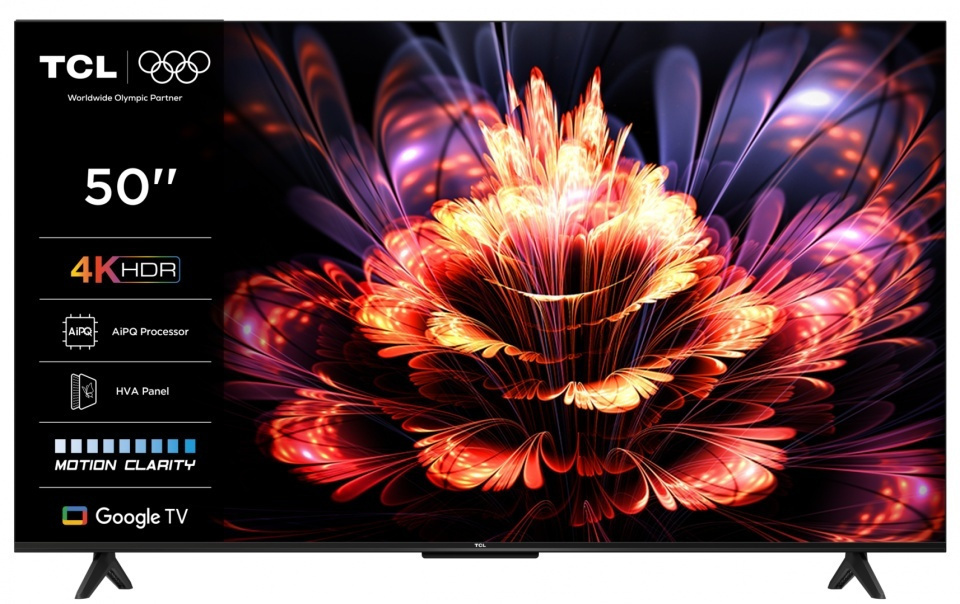 TCL Smart Τηλεόραση 50" 4K UHD LED 50V6C (2025)