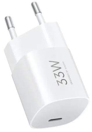 Xiaomi Φορτιστής Χωρίς Καλώδιο με Θύρα USB-C 33W Λευκός (BHR087LEU)