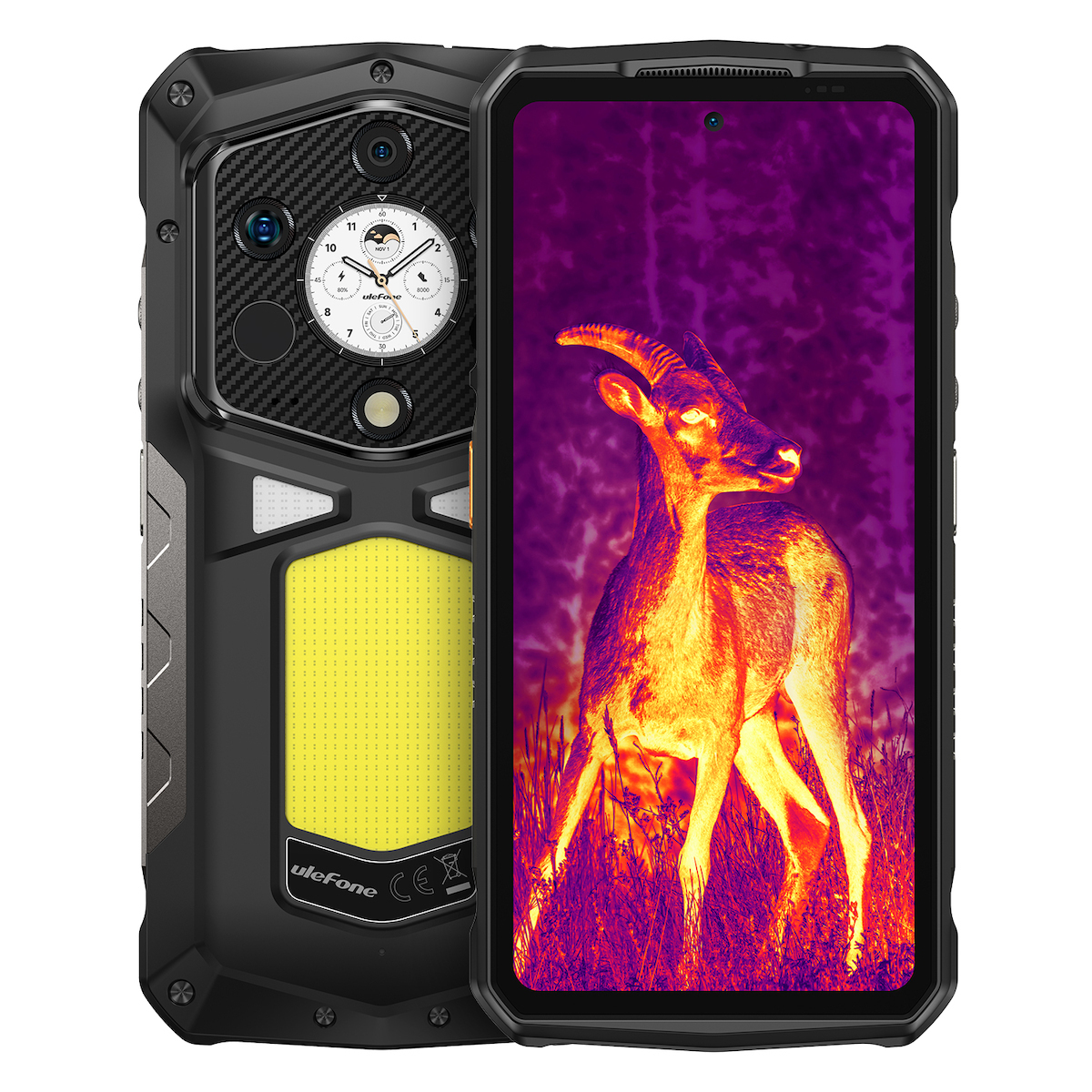 Ulefone Armor 29 Pro Thermal 5G Dual SIM (16/512GB) Ανθεκτικό Smartphone Μαύρο